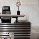 Anderson · L-Shaped Executive Standing Desk, Adjustable Height by Arc Grove