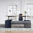 Anderson · L-Shaped Executive Standing Desk, Adjustable Height by Arc Grove