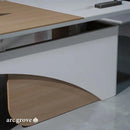 Albion · Executive L-Shaped Standing Desk, Adjustable Height by Arc Grove