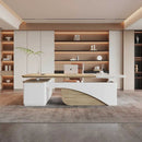 Albion · Executive L-Shaped Standing Desk, Adjustable Height by Arc Grove
