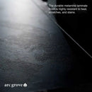 Maverick · Standing L-Shaped Executive Desk, Adjustable Height by Arc Grove