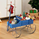 Wooden Wagon Plant Bed by LJGDeals
