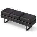 Waiting Room Bench Seating Long Bench with Metal Frame Leg by LJGDeals