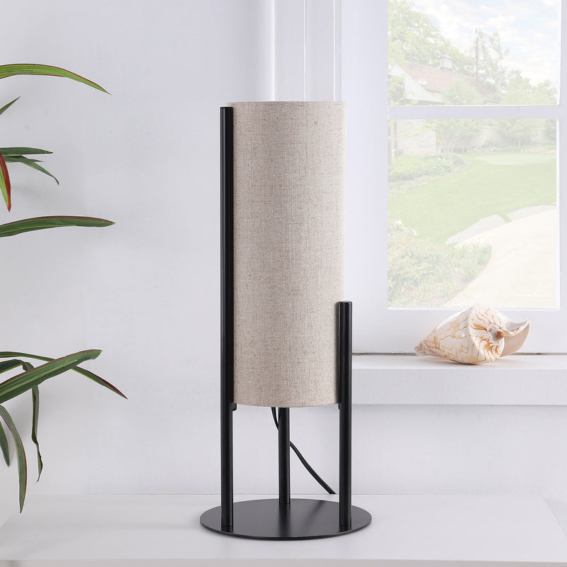 Walker Edison | Modern Linen Table Lamp