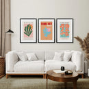 Trendy Colorful Prints Set of 3 Henri Matisse Art by Wall Art Set