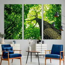 Forest Wall Art Canvas Print - Green Tree Wall Art Print by MyGreatCanvas | Canvas Wall Art Prints | Photo Prints & Wall Decor