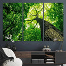 Forest Wall Art Canvas Print - Green Tree Wall Art Print by MyGreatCanvas | Canvas Wall Art Prints | Photo Prints & Wall Decor
