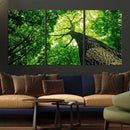 Forest Wall Art Canvas Print - Green Tree Wall Art Print by MyGreatCanvas | Canvas Wall Art Prints | Photo Prints & Wall Decor