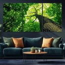 Forest Wall Art Canvas Print - Green Tree Wall Art Print by MyGreatCanvas | Canvas Wall Art Prints | Photo Prints & Wall Decor