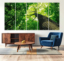 Forest Wall Art Canvas Print - Green Tree Wall Art Print by MyGreatCanvas | Canvas Wall Art Prints | Photo Prints & Wall Decor