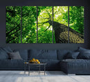 Forest Wall Art Canvas Print - Green Tree Wall Art Print by MyGreatCanvas | Canvas Wall Art Prints | Photo Prints & Wall Decor