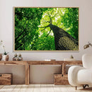 Forest Wall Art Canvas Print - Green Tree Wall Art Print by MyGreatCanvas | Canvas Wall Art Prints | Photo Prints & Wall Decor