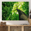 Forest Wall Art Canvas Print - Green Tree Wall Art Print by MyGreatCanvas | Canvas Wall Art Prints | Photo Prints & Wall Decor