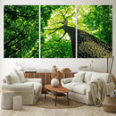 Forest Wall Art Canvas Print - Green Tree Wall Art Print by MyGreatCanvas | Canvas Wall Art Prints | Photo Prints & Wall Decor