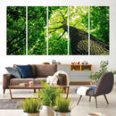 Forest Wall Art Canvas Print - Green Tree Wall Art Print by MyGreatCanvas | Canvas Wall Art Prints | Photo Prints & Wall Decor