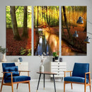Wall Art Landscape Canvas Print Small River Inside Colorful by MyGreatCanvas | Canvas Wall Art Prints | Photo Prints & Wall Decor