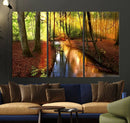 Wall Art Landscape Canvas Print Small River Inside Colorful by MyGreatCanvas | Canvas Wall Art Prints | Photo Prints & Wall Decor