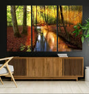 Wall Art Landscape Canvas Print Small River Inside Colorful by MyGreatCanvas | Canvas Wall Art Prints | Photo Prints & Wall Decor