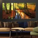 Wall Art Landscape Canvas Print Small River Inside Colorful by MyGreatCanvas | Canvas Wall Art Prints | Photo Prints & Wall Decor