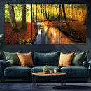 Wall Art Landscape Canvas Print Small River Inside Colorful by MyGreatCanvas | Canvas Wall Art Prints | Photo Prints & Wall Decor