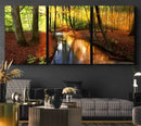 Wall Art Landscape Canvas Print Small River Inside Colorful by MyGreatCanvas | Canvas Wall Art Prints | Photo Prints & Wall Decor