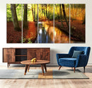 Wall Art Landscape Canvas Print Small River Inside Colorful by MyGreatCanvas | Canvas Wall Art Prints | Photo Prints & Wall Decor