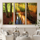 Wall Art Landscape Canvas Print Small River Inside Colorful by MyGreatCanvas | Canvas Wall Art Prints | Photo Prints & Wall Decor