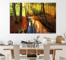 Wall Art Landscape Canvas Print Small River Inside Colorful by MyGreatCanvas | Canvas Wall Art Prints | Photo Prints & Wall Decor