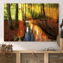 Wall Art Landscape Canvas Print Small River Inside Colorful by MyGreatCanvas | Canvas Wall Art Prints | Photo Prints & Wall Decor