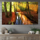 Wall Art Landscape Canvas Print Small River Inside Colorful by MyGreatCanvas | Canvas Wall Art Prints | Photo Prints & Wall Decor