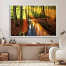 Wall Art Landscape Canvas Print Small River Inside Colorful by MyGreatCanvas | Canvas Wall Art Prints | Photo Prints & Wall Decor
