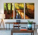 Wall Art Landscape Canvas Print Small River Inside Colorful by MyGreatCanvas | Canvas Wall Art Prints | Photo Prints & Wall Decor