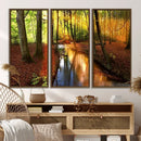 Wall Art Landscape Canvas Print Small River Inside Colorful by MyGreatCanvas | Canvas Wall Art Prints | Photo Prints & Wall Decor