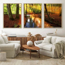 Wall Art Landscape Canvas Print Small River Inside Colorful by MyGreatCanvas | Canvas Wall Art Prints | Photo Prints & Wall Decor