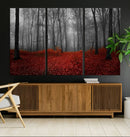 Wall Art Landscape Canvas Print Wonderful Forest with Red by MyGreatCanvas | Canvas Wall Art Prints | Photo Prints & Wall Decor