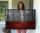 Wall Art Landscape Canvas Print Wonderful Forest with Red by MyGreatCanvas | Canvas Wall Art Prints | Photo Prints & Wall Decor