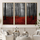 Wall Art Landscape Canvas Print Wonderful Forest with Red by MyGreatCanvas | Canvas Wall Art Prints | Photo Prints & Wall Decor