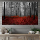 Wall Art Landscape Canvas Print Wonderful Forest with Red by MyGreatCanvas | Canvas Wall Art Prints | Photo Prints & Wall Decor