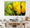 Wall Art Yellow Tulips Canvas Print by MyGreatCanvas | Canvas Wall Art Prints | Photo Prints & Wall Decor