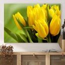 Wall Art Yellow Tulips Canvas Print by MyGreatCanvas | Canvas Wall Art Prints | Photo Prints & Wall Decor