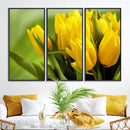 Wall Art Yellow Tulips Canvas Print by MyGreatCanvas | Canvas Wall Art Prints | Photo Prints & Wall Decor