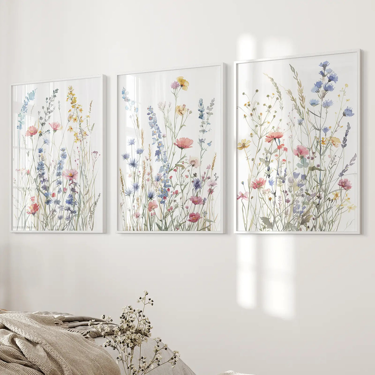 Wildflower Colorful Trendy Wall Art Poster Decor, photo 6 of 10