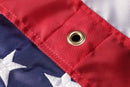 WallSafe™ Polyester Wall-Mounted American Flag | Reinforced Edge Grommets | Made in USA by Flagman of America