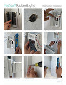 RadiantLight Address Marker Wall Sconces - Outdoor Wall Lights