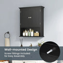 Wall Mount Bathroom Cabinet Storage Organizer with Doors and Shelves by LJGDeals