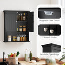 Wall Mount Bathroom Cabinet Storage Organizer with Doors and Shelves by LJGDeals