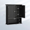 Wall Mount Bathroom Cabinet Storage Organizer with Doors and Shelves by LJGDeals