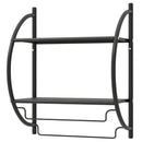 2-Tier Wall Mounted Bathroom Towel Rack with Towel Bars by DirectDeals
