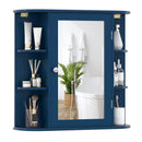 Wall-Mounted Bathroom Mirror Cabinet with Storage Shelves by LJGDeals