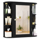 Wall-Mounted Bathroom Mirror Cabinet with Storage Shelves by LJGDeals